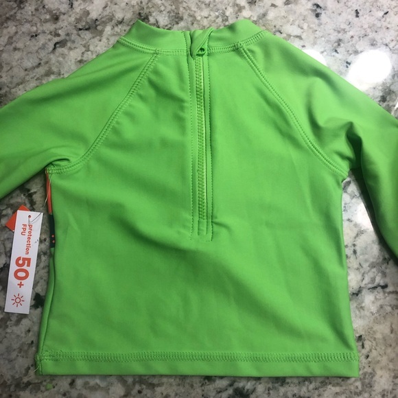Dinosaur Rashguard/ Swim Suit Size 6-12 Months - Picture 2 of 4